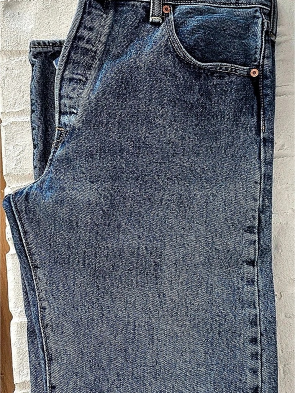 Levi's 501 Straight Leg Jeans Waist 35x32 Blue